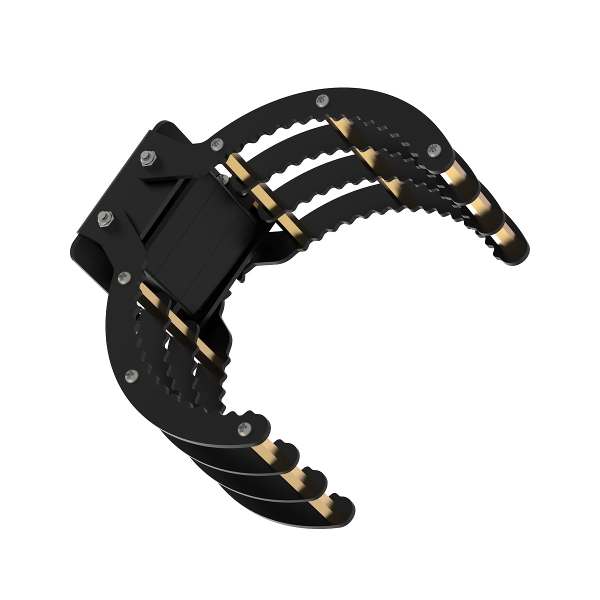 Black Aluminum Alloy Gripper for Robot DIY Black Aluminum Alloy Gripper for Robot DIY